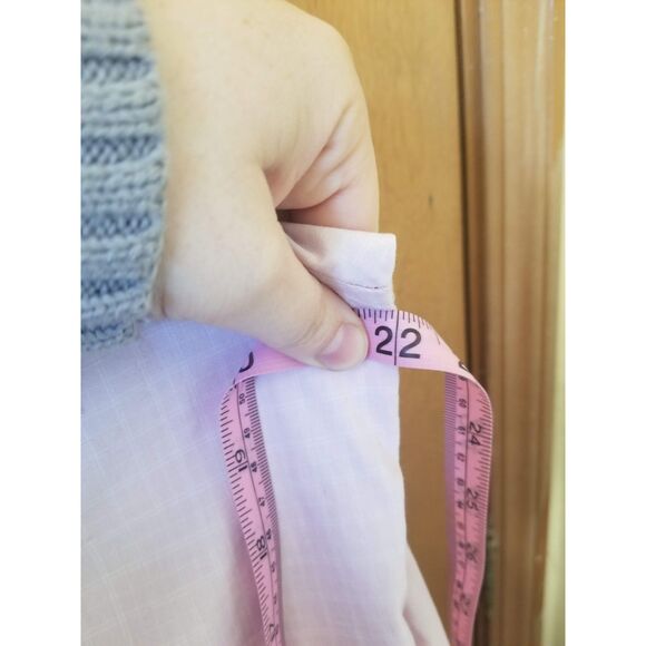 Nautica Men's Slim Fit Pink Dress Shirt - Picture 4 of 5